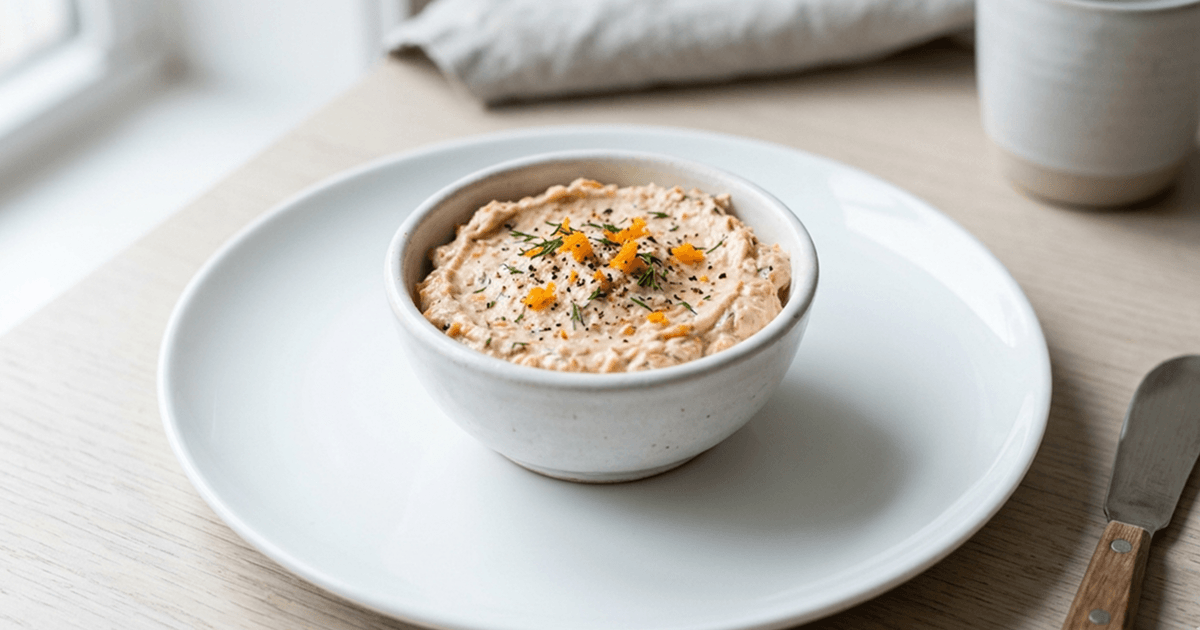 Pate de atum com cenoura
