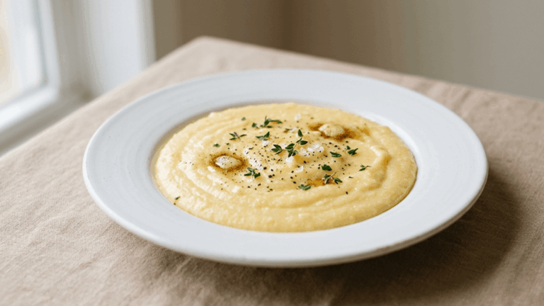 Polenta cremosa perfeita: simples e quentinha 4 Polenta cremosa