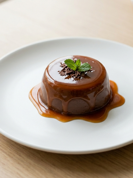 Pudim de chocolate