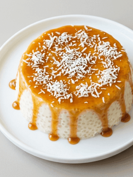 Pudim de tapioca