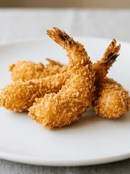 Receita de camarão empanado