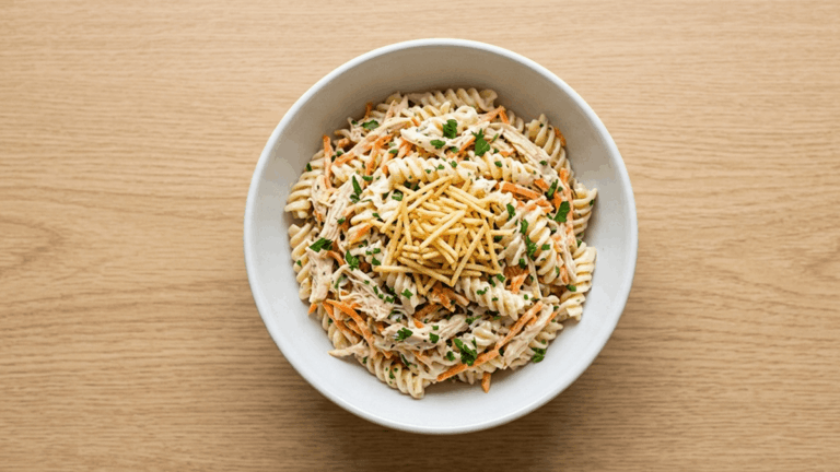 O segredo do salpicão de macarrão que todo mundo pede a receita 1 Salpicão de macarrão