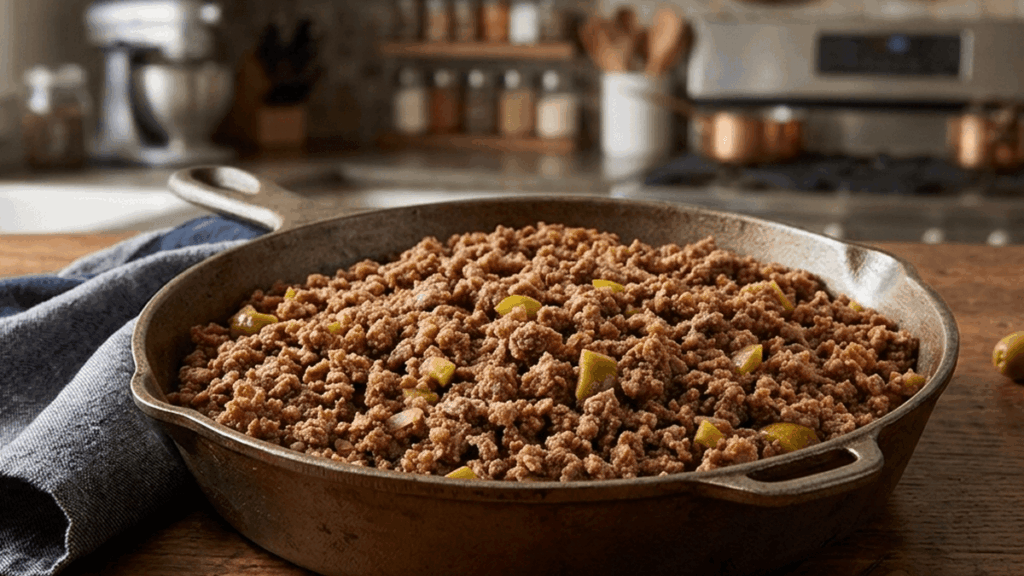 carne moída simples