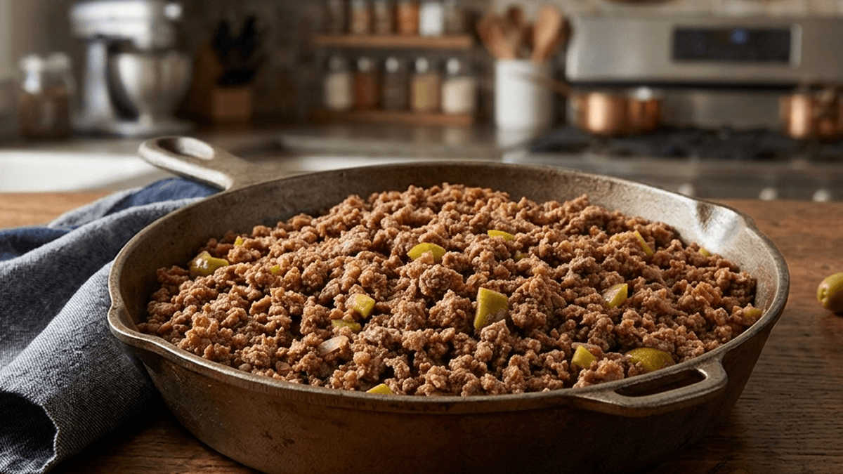 carne moida simples