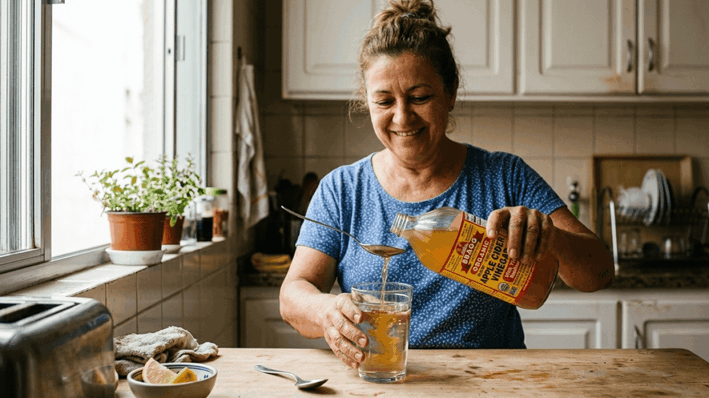 como tomar vinagre de maçã com água
