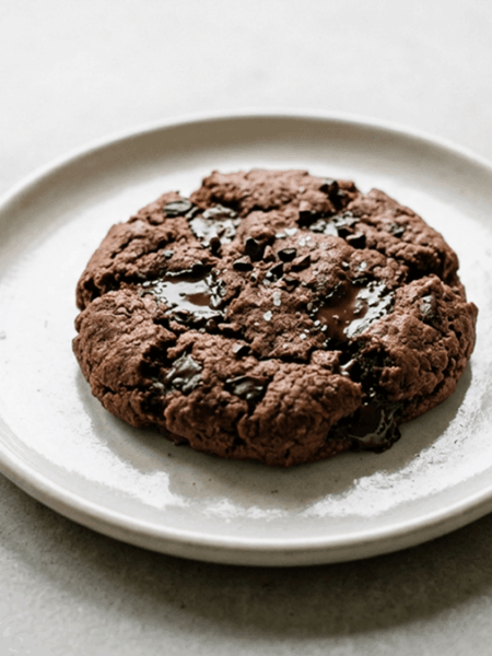 cookie com whey de chocolate