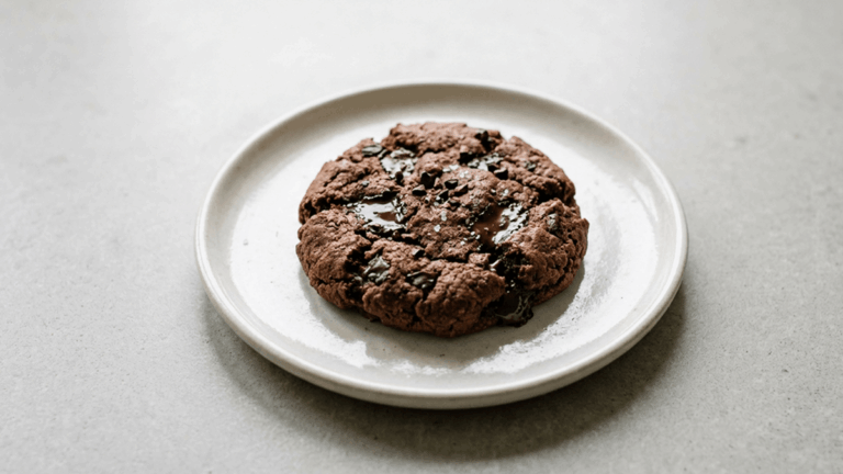 cookie com whey de chocolate