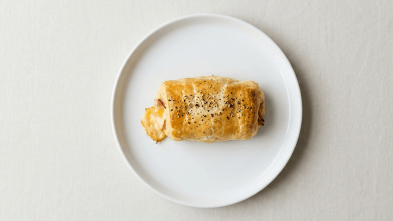 enroladinho de presunto e queijo
