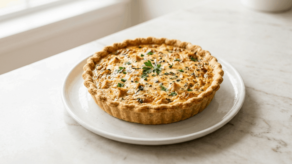 quiche de frango