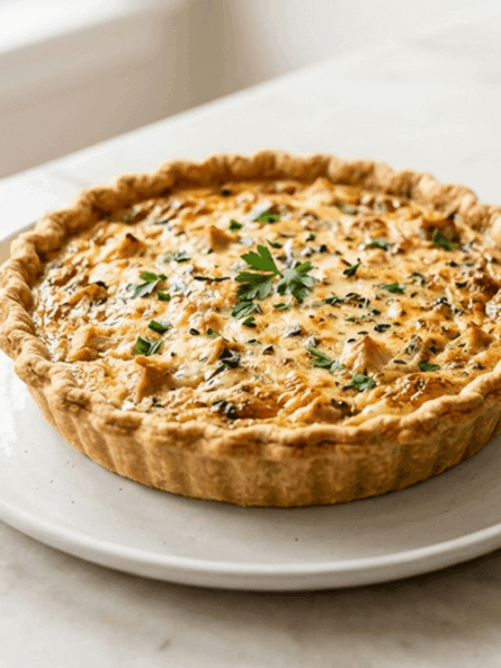 quiche de frango