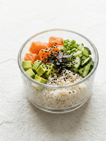 sushi de copo