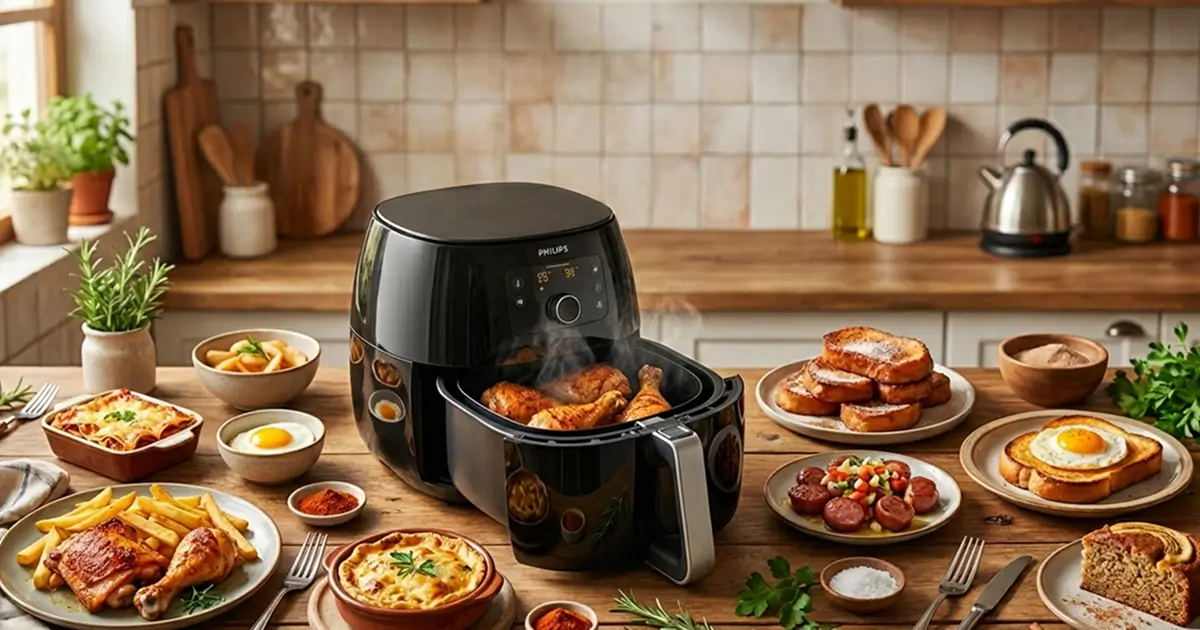 10 receitas para fazer na airfryer