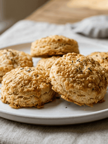 Biscoito de parmesão caseiro