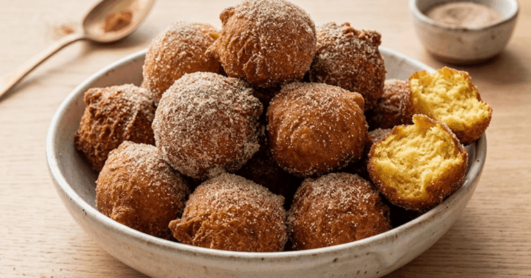 Bolinho de banana frito