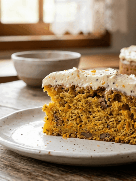 Bolo de cenoura e chia fofinho