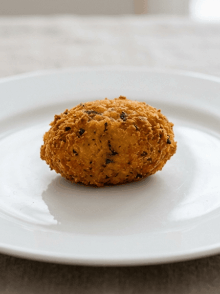 Falso bolinho de bacalhau