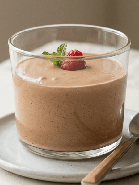Mousse proteico de whey