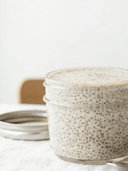 Pudim de Chia Simples