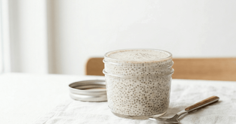 Pudim de chia simples 2 Pudim de Chia Simples