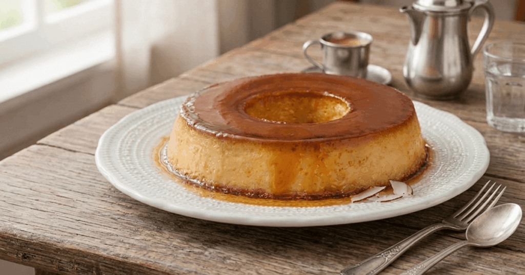 Pudim de coco
