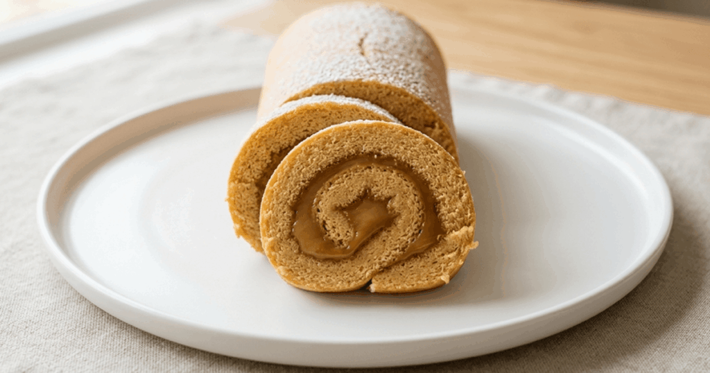 Rocambole de doce de leite