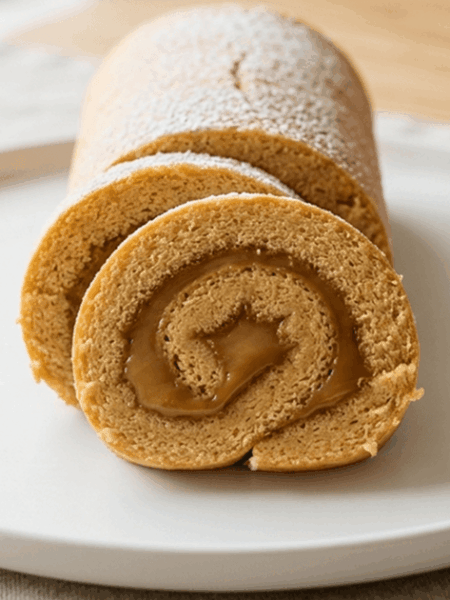 Rocambole de doce de leite