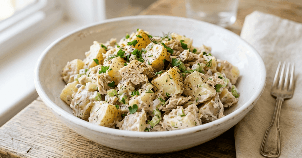 Salada de Batata com Atum