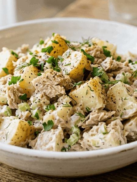 Salada de Batata com Atum