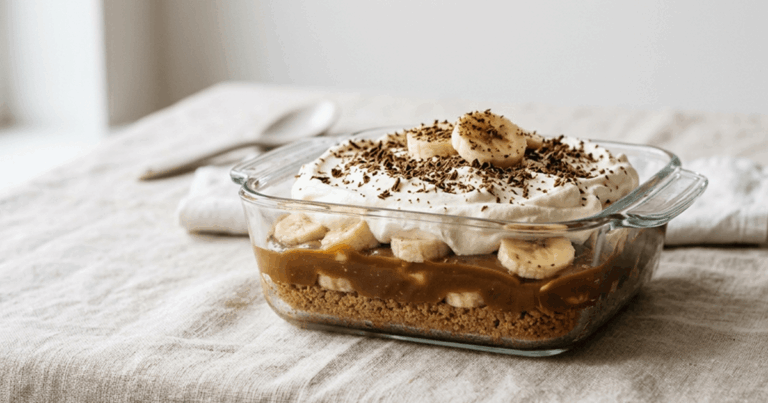 Banoffe caramelado de travessa 3 banoffe caramelado