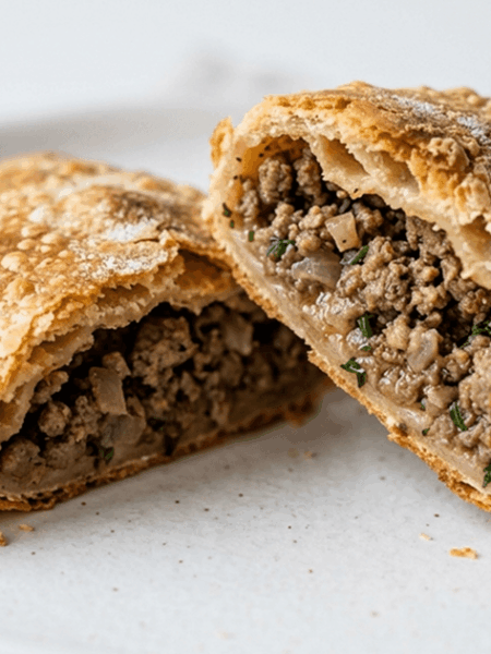 pastel de forno com carne moída