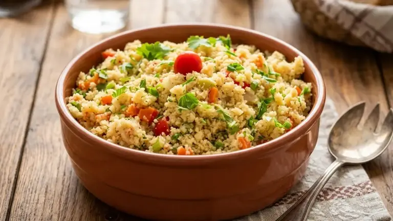 Arroz de couve-flor fácil