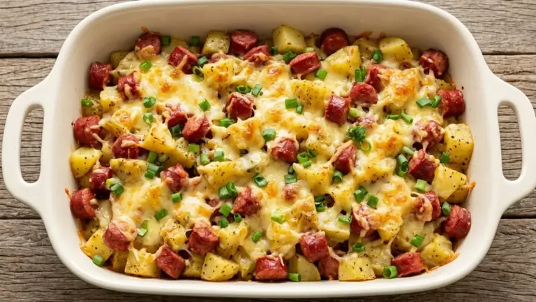 Batata com calabresa 5 Batata com calabresa