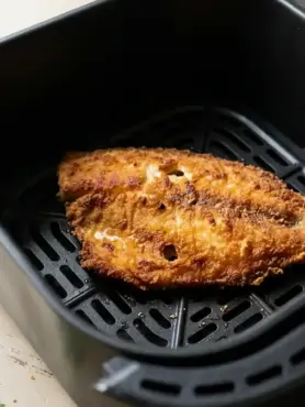 Filé de tilápia na airfryer