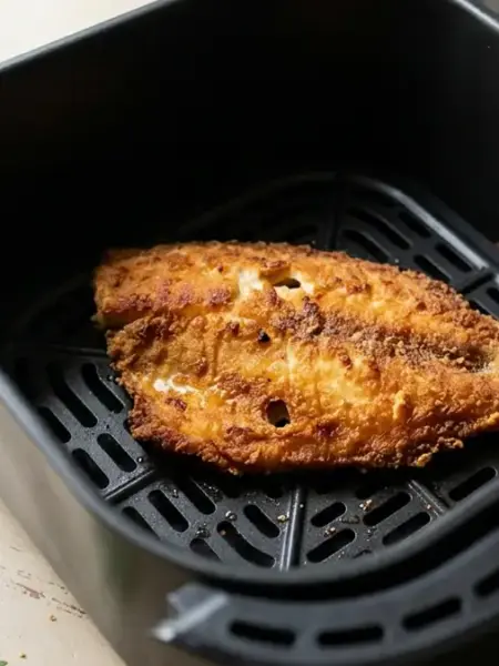 Filé de tilápia na airfryer