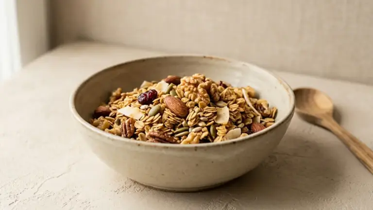 Granola caseira crocante e fácil