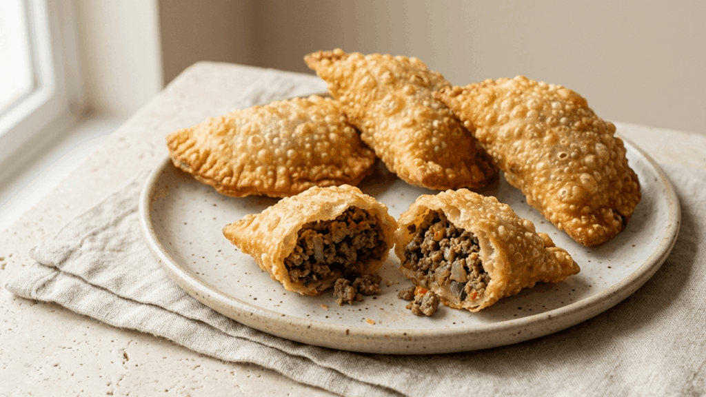 Pastelzinho de carne moída