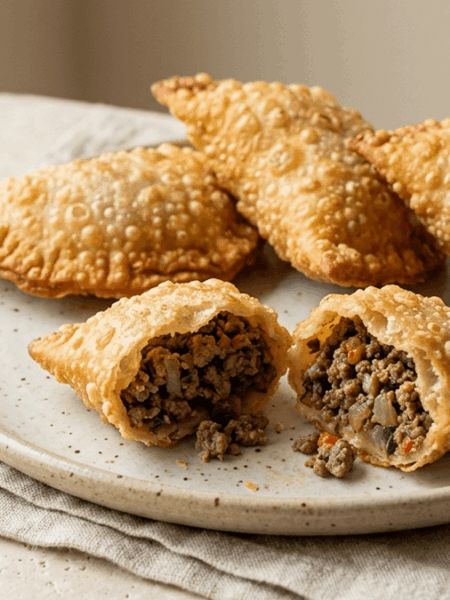Pastelzinho de carne moída