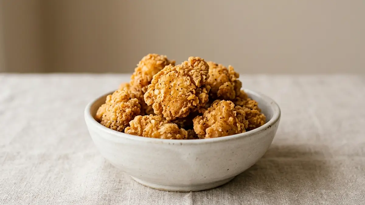 Pipoca de Frango