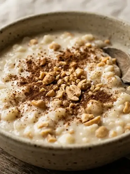 Receita de canjica com amendoim
