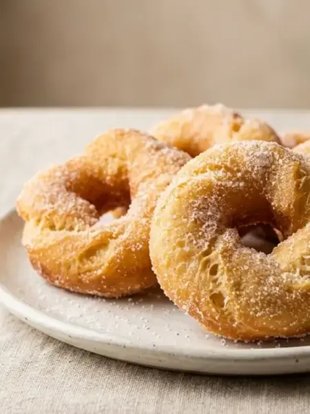 Rosquinha de algodão fofinha