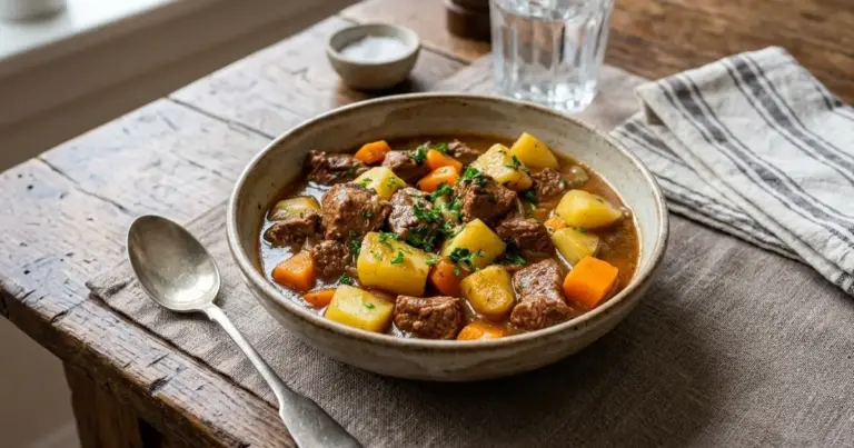 Sopa de carne caseira fácil de preparar 12 Sopa de carne caseira