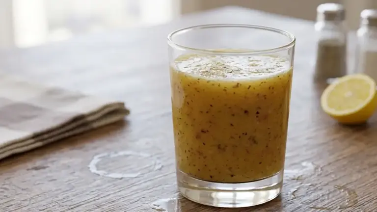 Suco de berinjela com gengibre