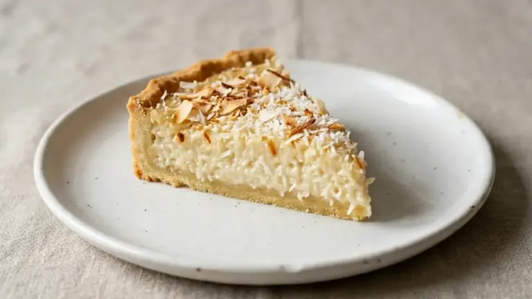 Torta de coco cremosa e fácil de fazer 12 Torta de coco