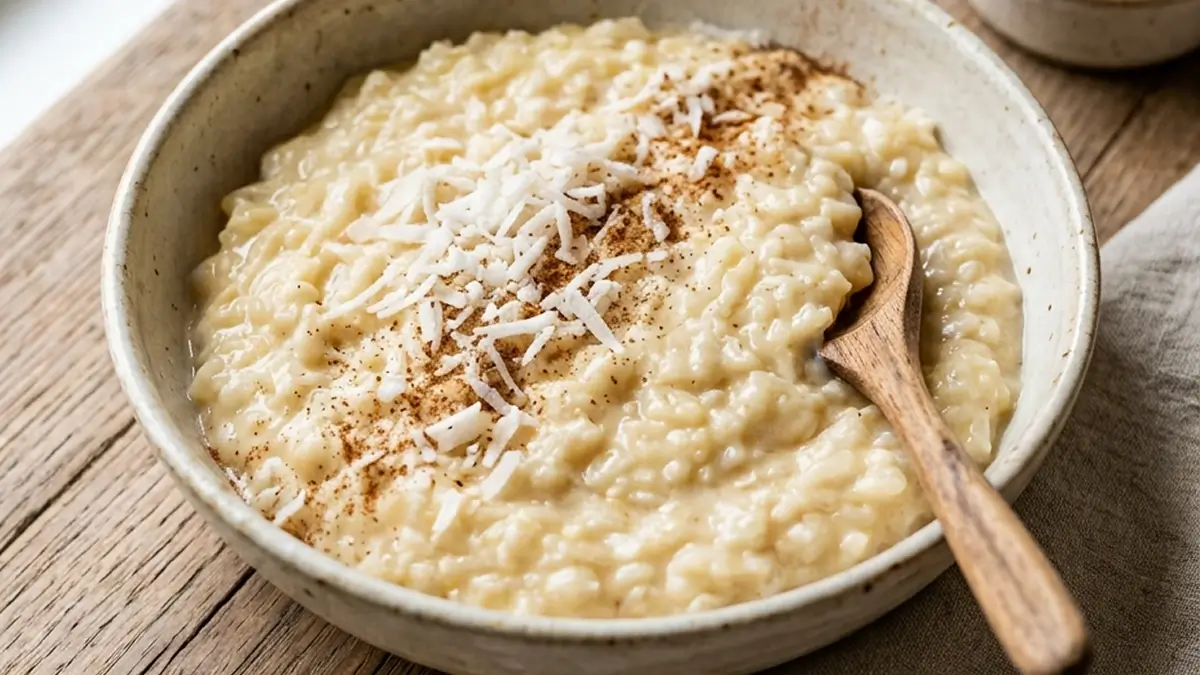Arroz doce de milho
