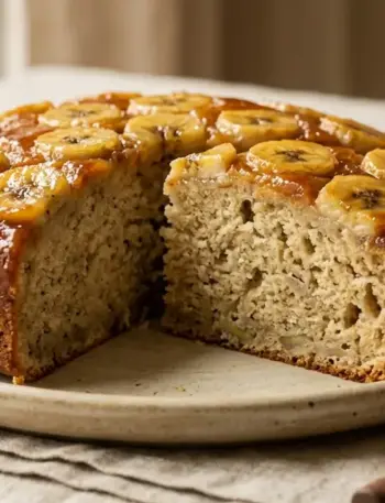 Bolo de Banana Caramelizado
