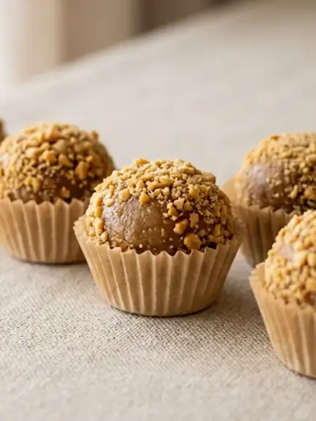 Brigadeiro de paçoca só 3 ingredientes