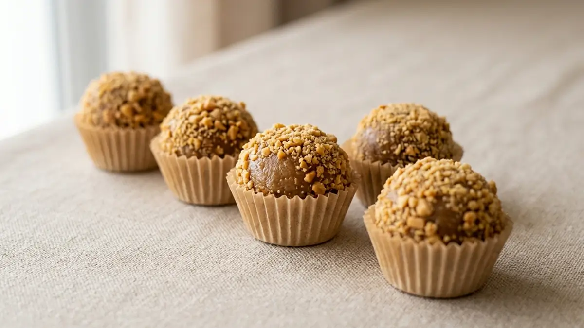 Brigadeiro de pacoca so 3 ingredientes