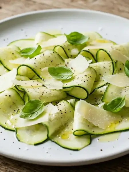 Carpaccio de abobrinha