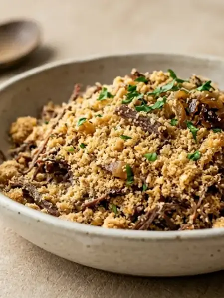 Paçoca de carne seca