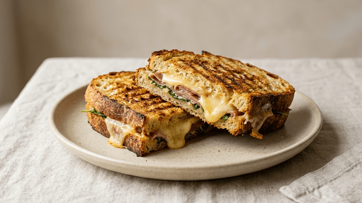 Panini na sanduicheira facil de fazer